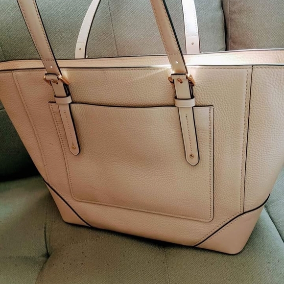 Michael Kors Aria Blush Pink Tote Bag - Picture 4 of 8
